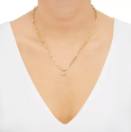 paperclip chain necklace - viral jewelry deals